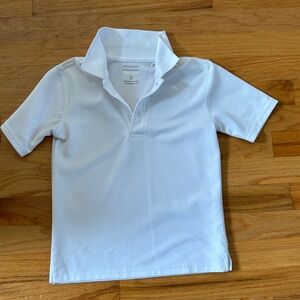 George Kids White Polo Shirt